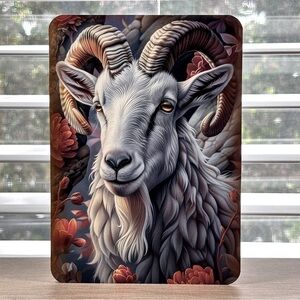 Vibrant Bighorn Sheep Handmade Greeting Card